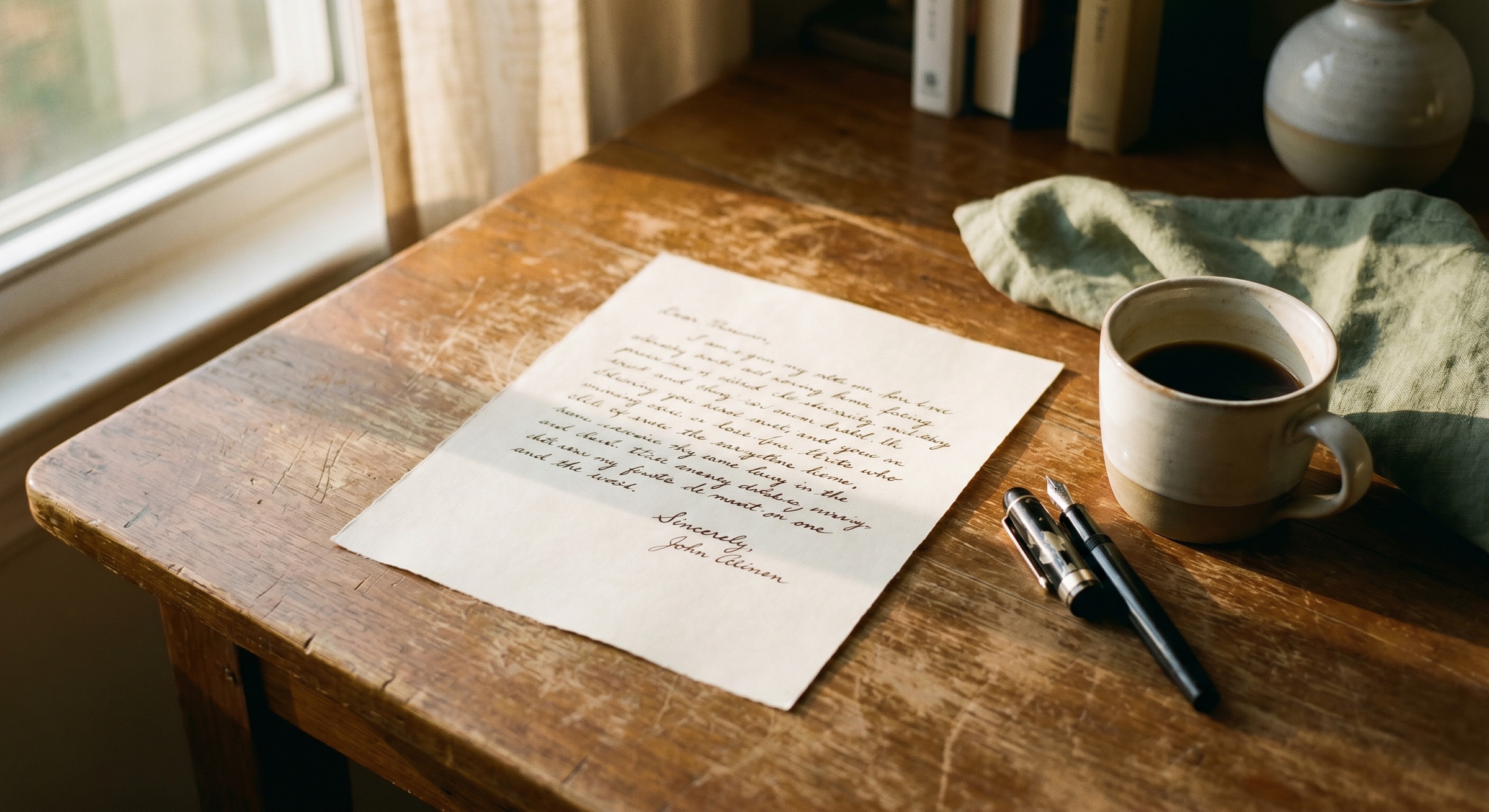 What members write us at month three
